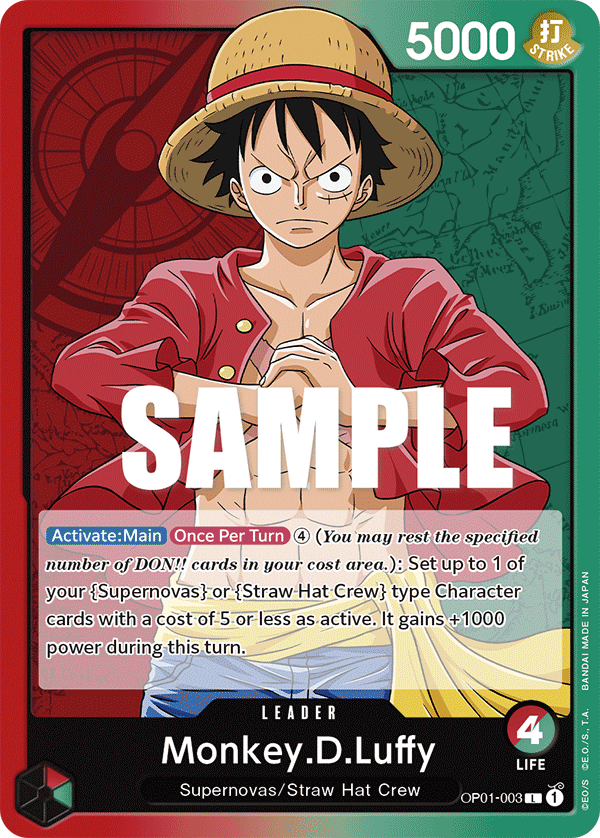 Monkey D. Luffy (Leader)